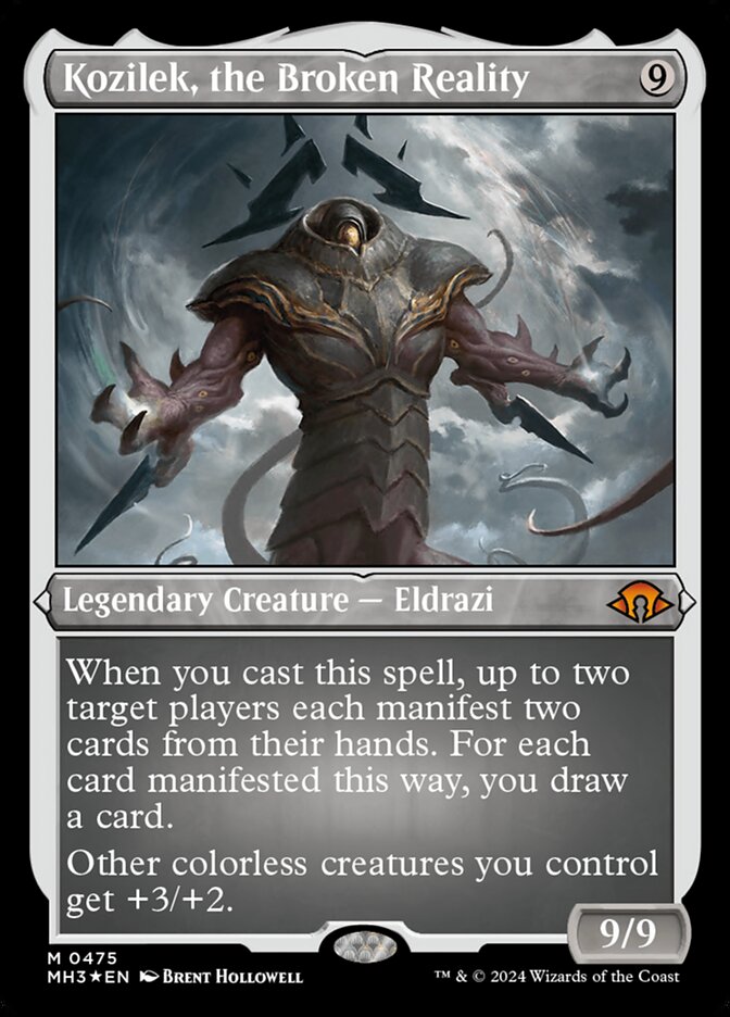 Kozilek, the Broken Reality (Foil Etched)