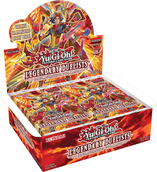 Yu-Gi-Oh!: Legendary Duelists Soulburning Volcano - Booster Box - Konami