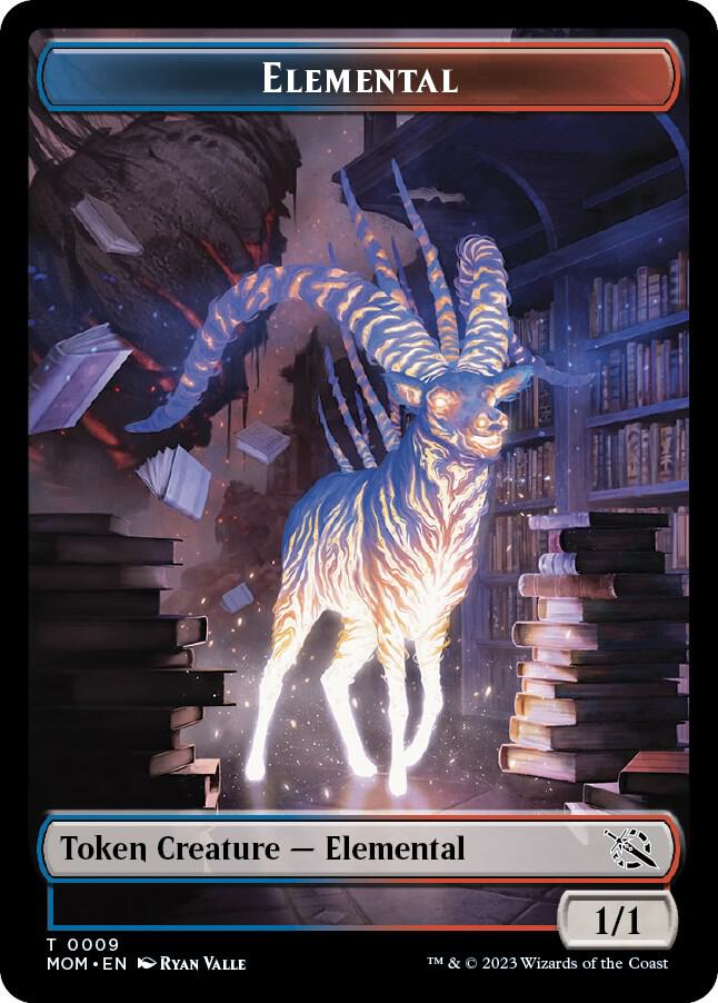 Elemental (0009) // Dinosaur Double-Sided Token