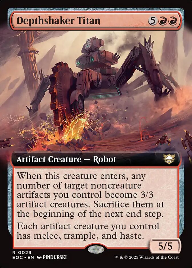 Depthshaker Titan (Extended Art)