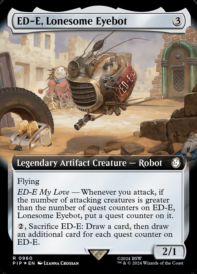 ED-E, Lonesome Eyebot (Extended Art) (Surge Foil)