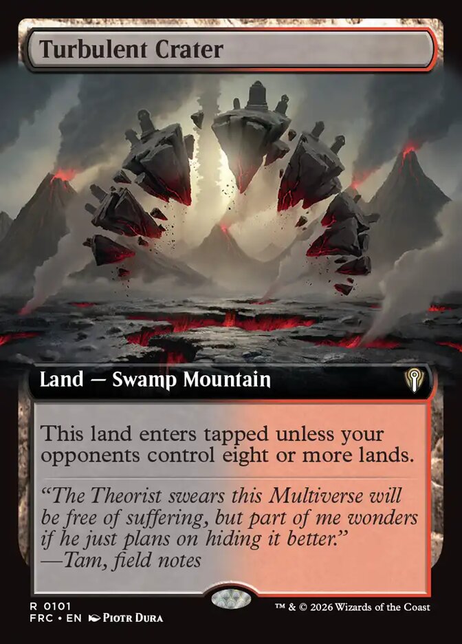 Turbulent Crater (Extended Art)