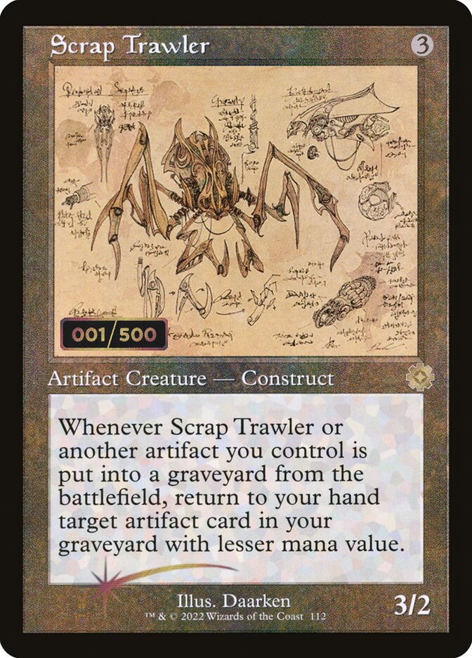 Scrap Trawler (Schematic) (Serial Numbered)
