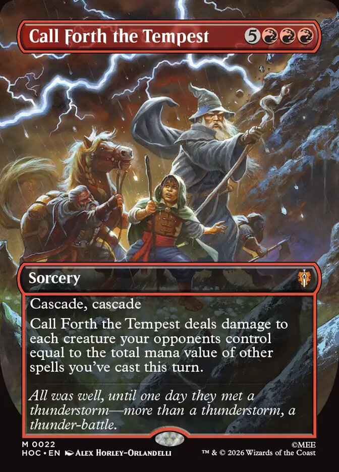 Call Forth the Tempest (Borderless)
