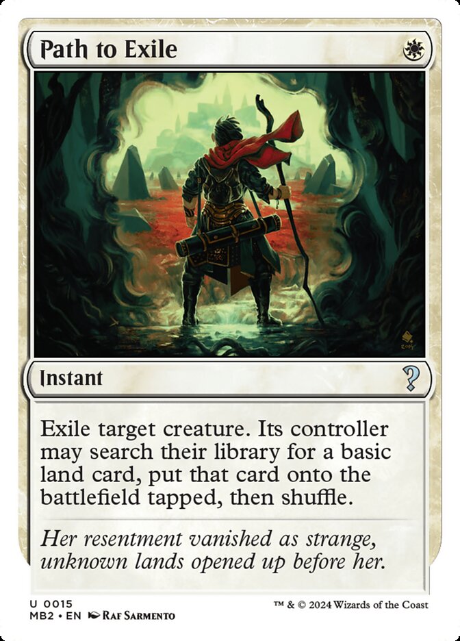 Path to Exile (White Border)