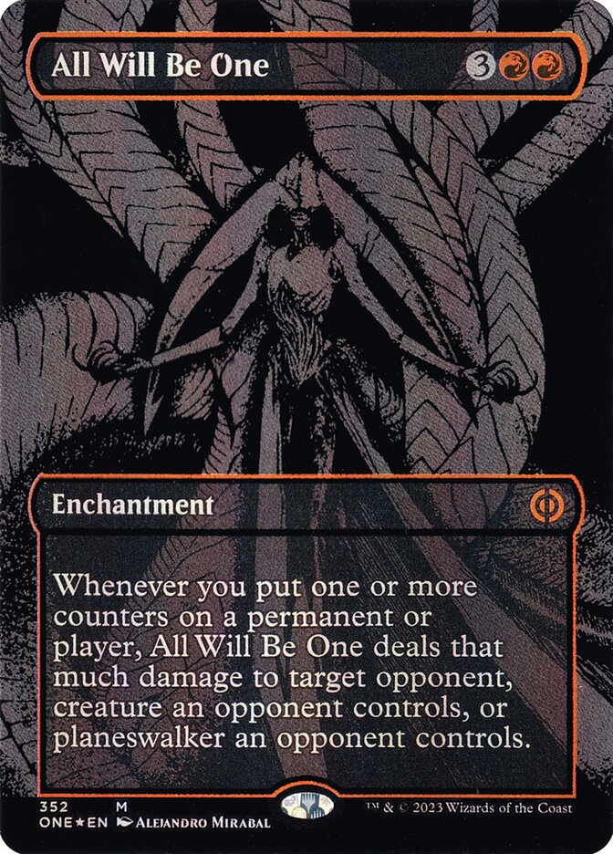 All Will Be One (Oil Slick Raised Foil)
