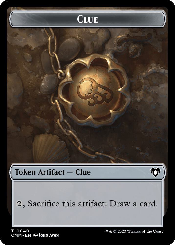 Clue // Rat Double-Sided Token