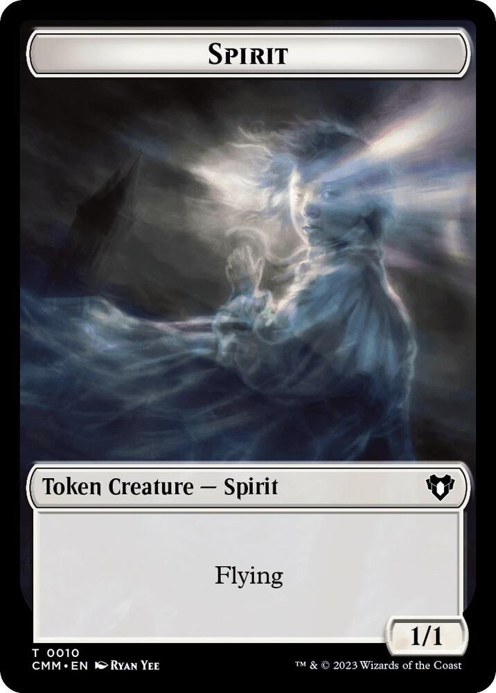 Spirit (0010) // Cat (0005) Double-Sided Token