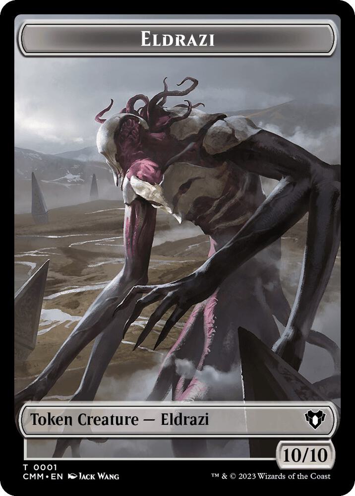 Eldrazi // Cat (0030) Double-Sided Token