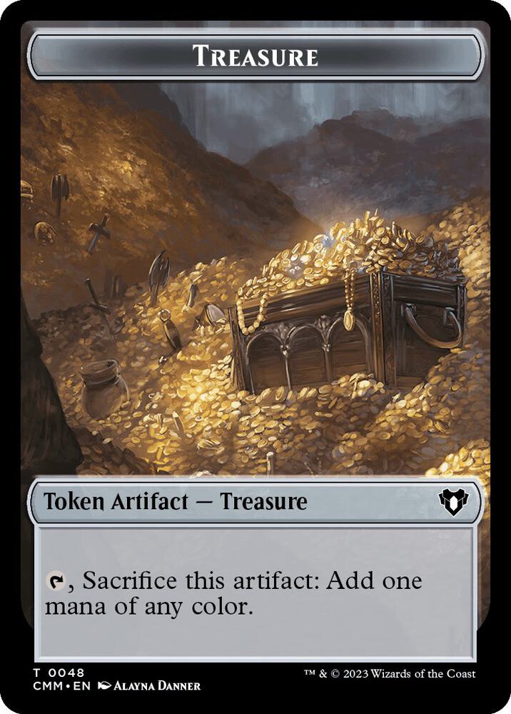 Treasure // Cat (0030) Double-Sided Token