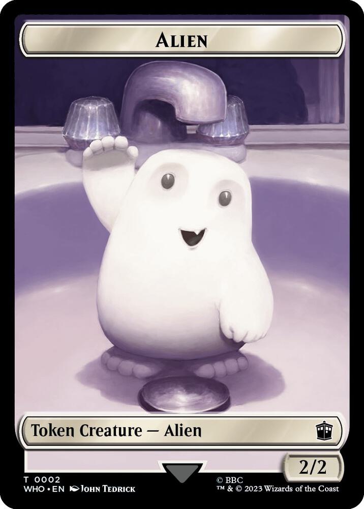 Alien // Clue (0023) Double-Sided Token