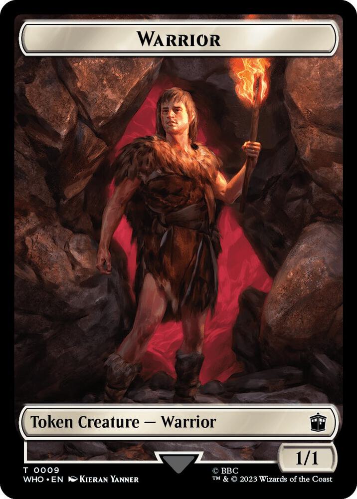 Warrior // Mark of the Rani Double-Sided Token