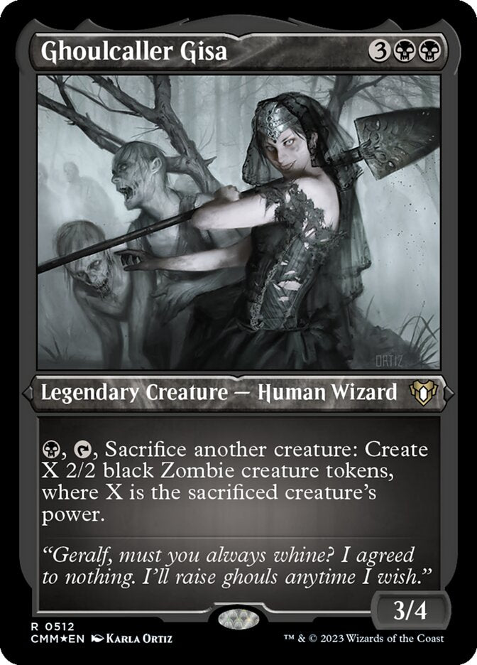 Ghoulcaller Gisa (Foil Etched)