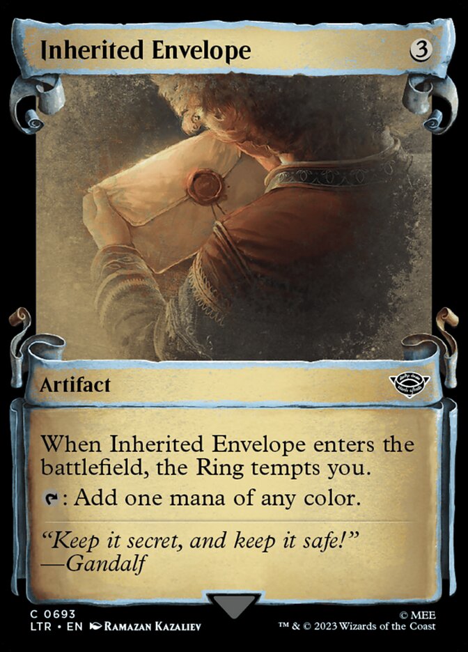Inherited Envelope (Showcase Scrolls)