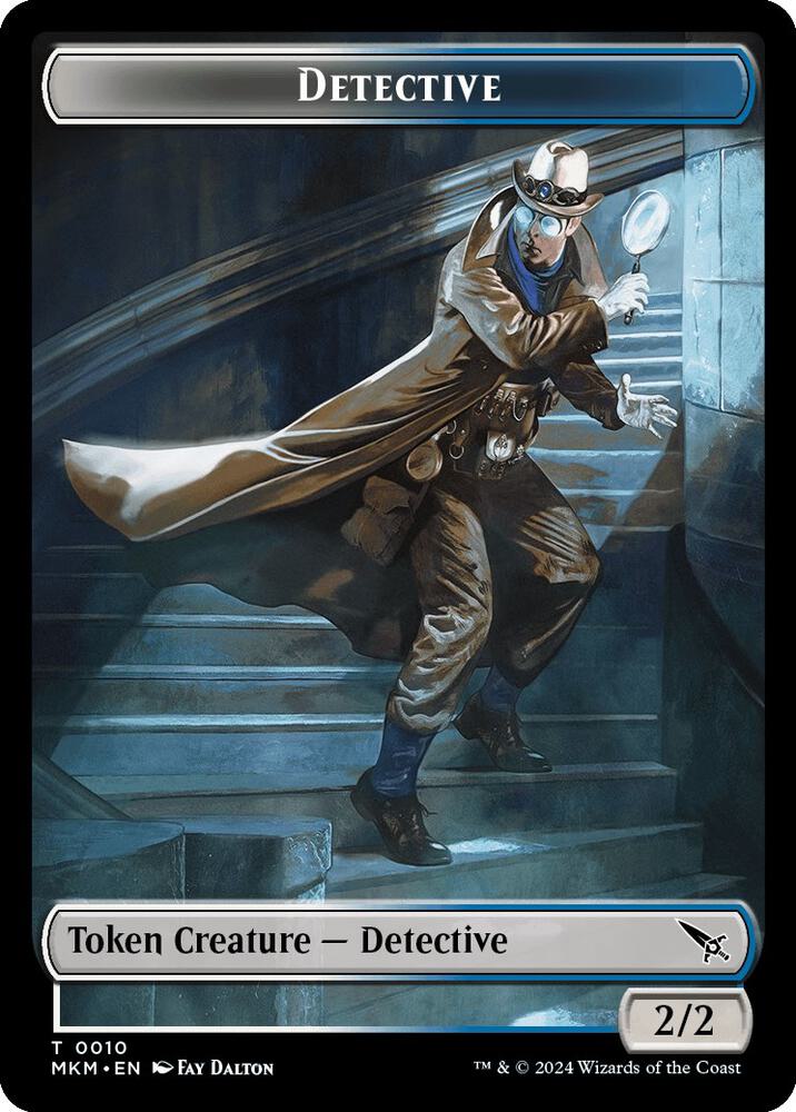 Detective // Human Double-Sided Token