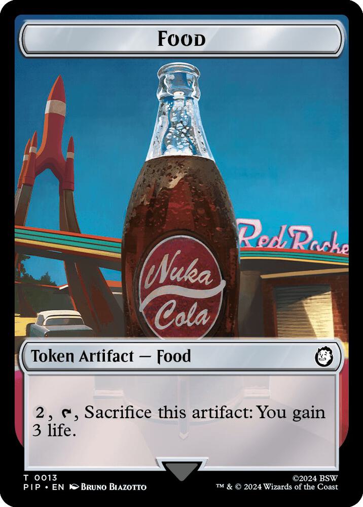 Food (0013) // Squirrel Double-Sided Token