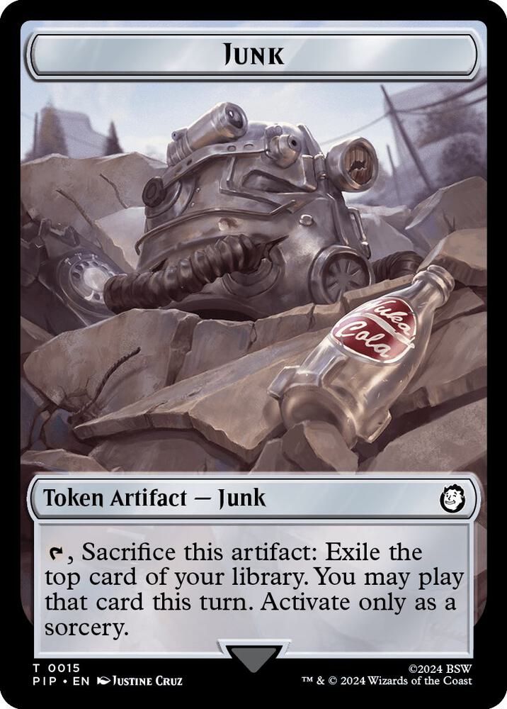 Junk // Clue Double-Sided Token
