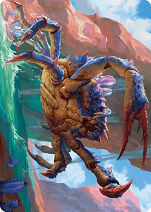 Canyon Crab Art Card
