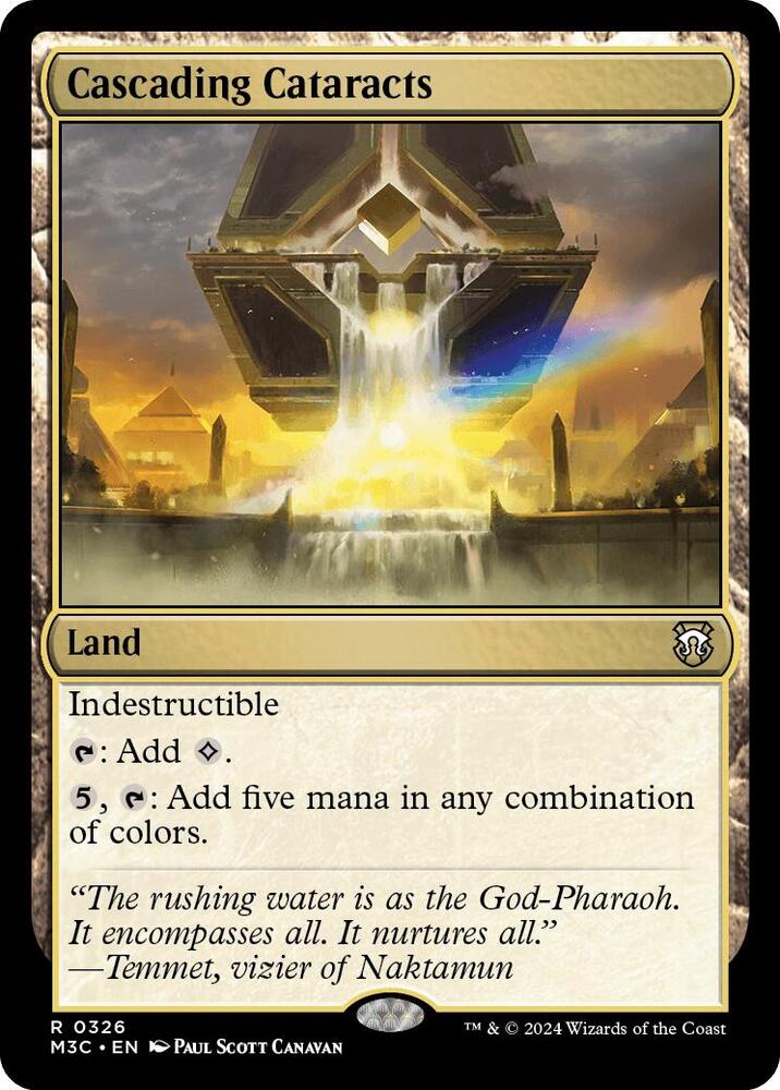 Cascading Cataracts (Ripple Foil)