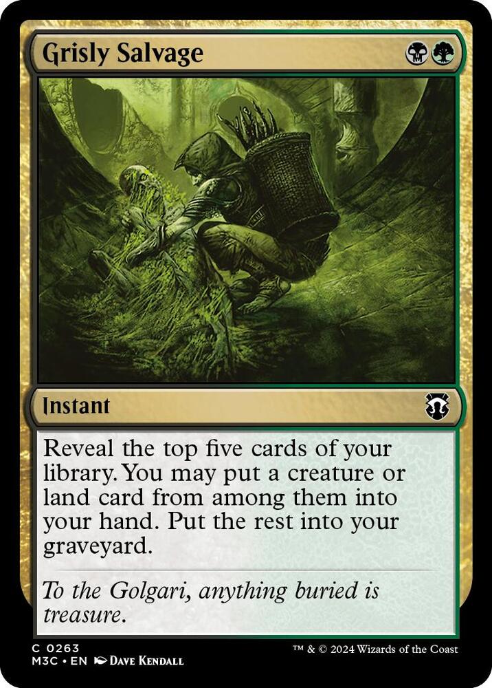 Grisly Salvage (Ripple Foil)