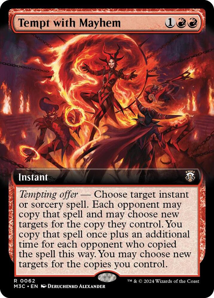 Tempt with Mayhem (Extended Art) (Ripple Foil)