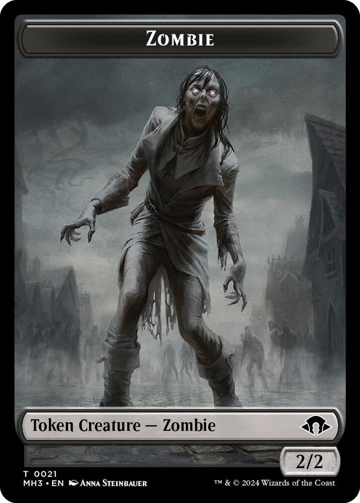 Zombie // Insect (0027) Double-Sided Token