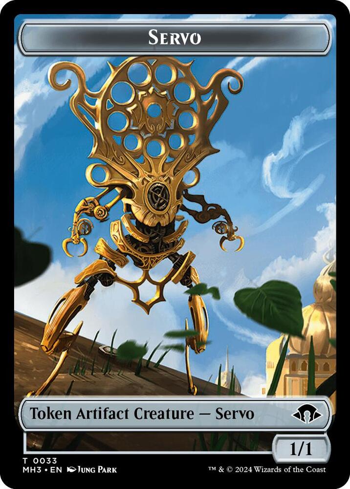 Servo // Zombie Army Double-Sided Token
