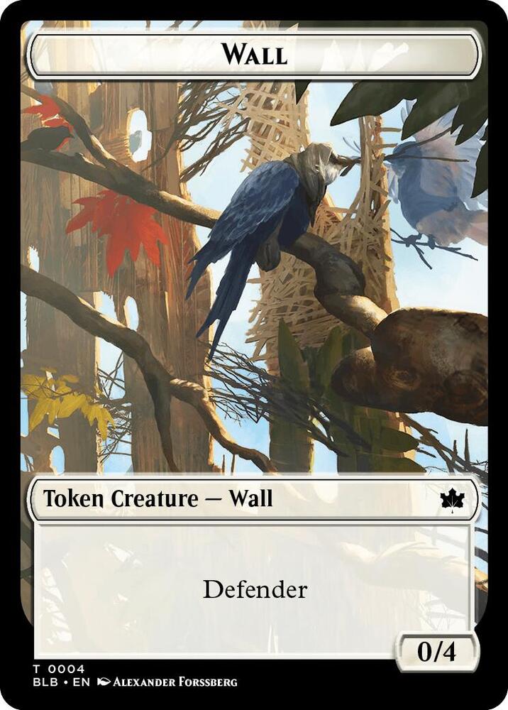 Wall // Intrepid Rabbit Double-Sided Token
