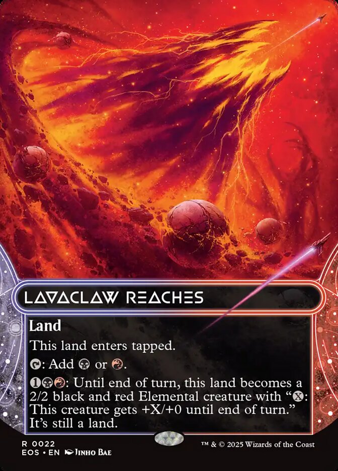 Lavaclaw Reaches (0022) (Borderless)