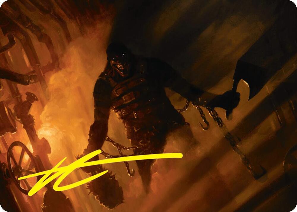 Boilerbilges Ripper Art Card (Gold-Stamped Signature)