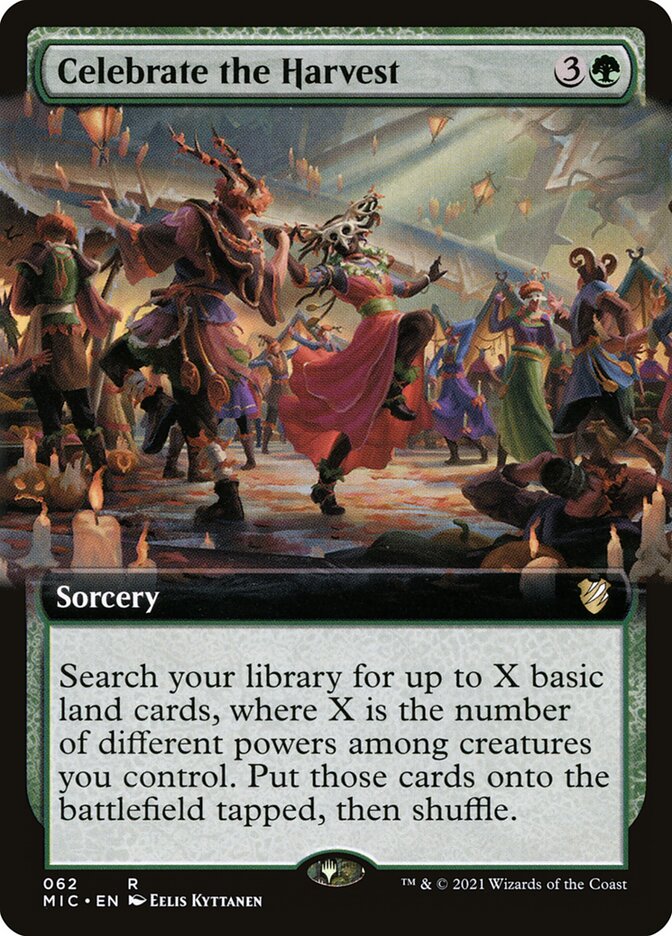 Celebrate the Harvest (Extended Art)