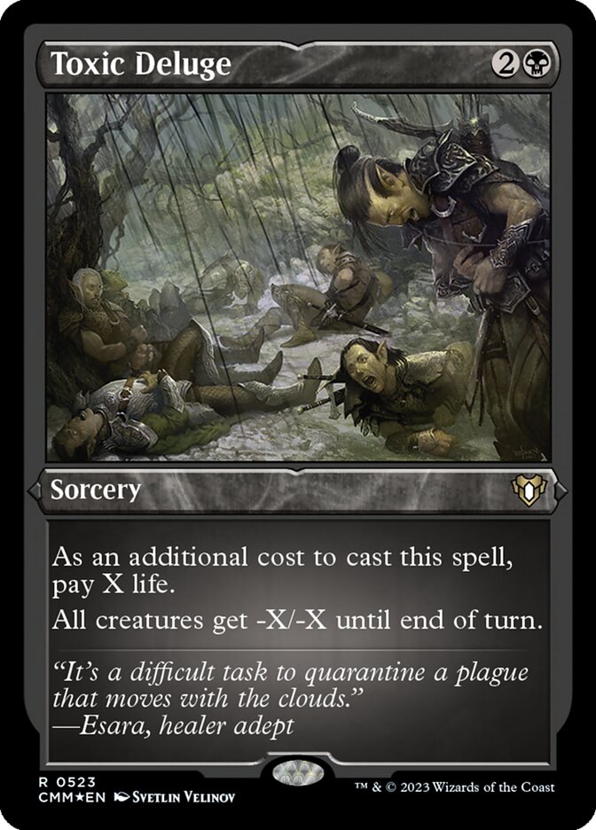 Toxic Deluge (Foil Etched)