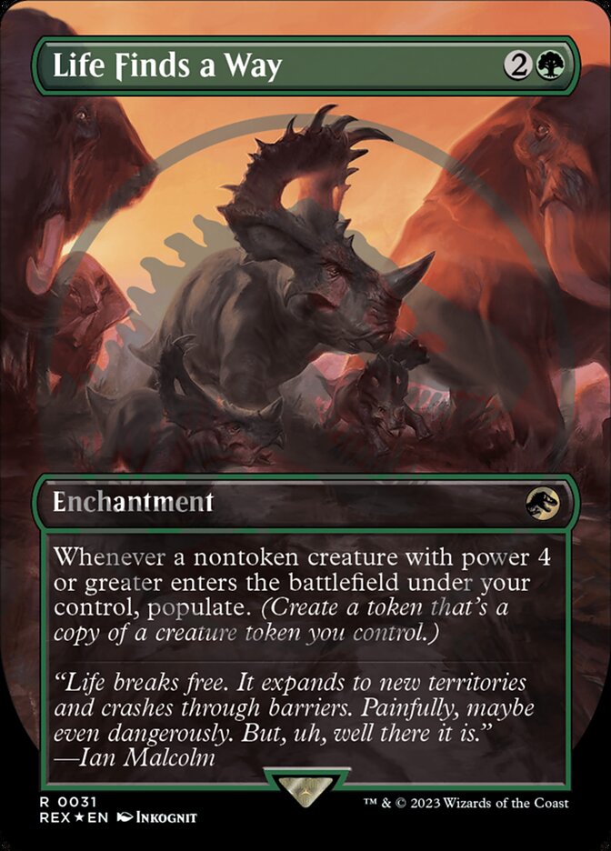 Life Finds a Way (Borderless) (Emblem)