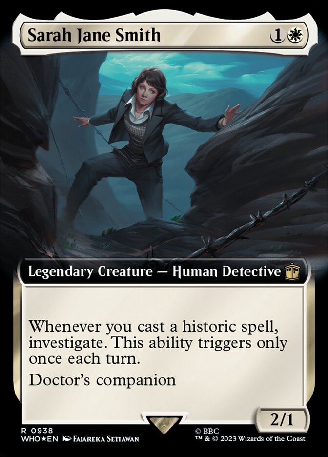Sarah Jane Smith (Extended Art) (Surge Foil)