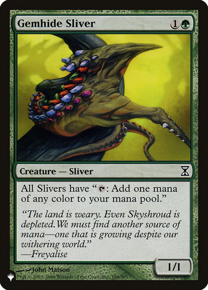 Gemhide Sliver (TSP)
