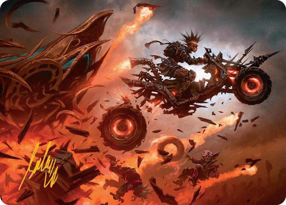 Gastal Blockbuster Art Card (Gold-Stamped Signature)