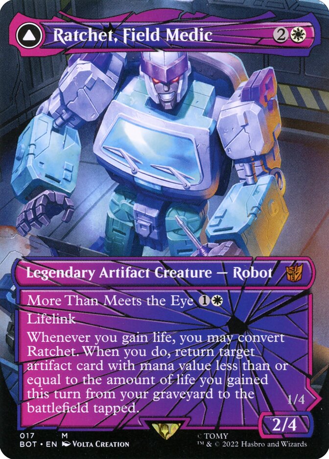 Ratchet, Field Medic (Shattered Glass)