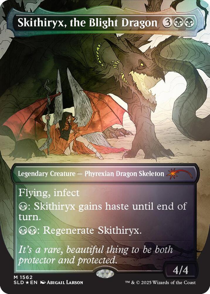 Skithiryx, the Blight Dragon (Rainbow Foil)