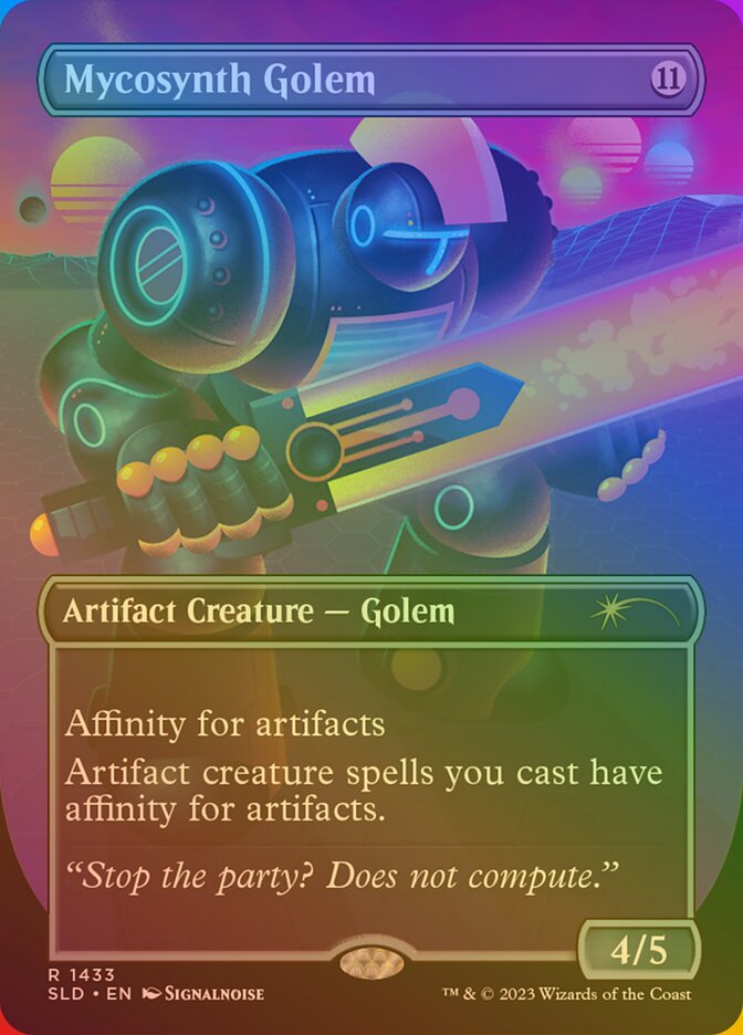 Mycosynth Golem (Rainbow Foil)