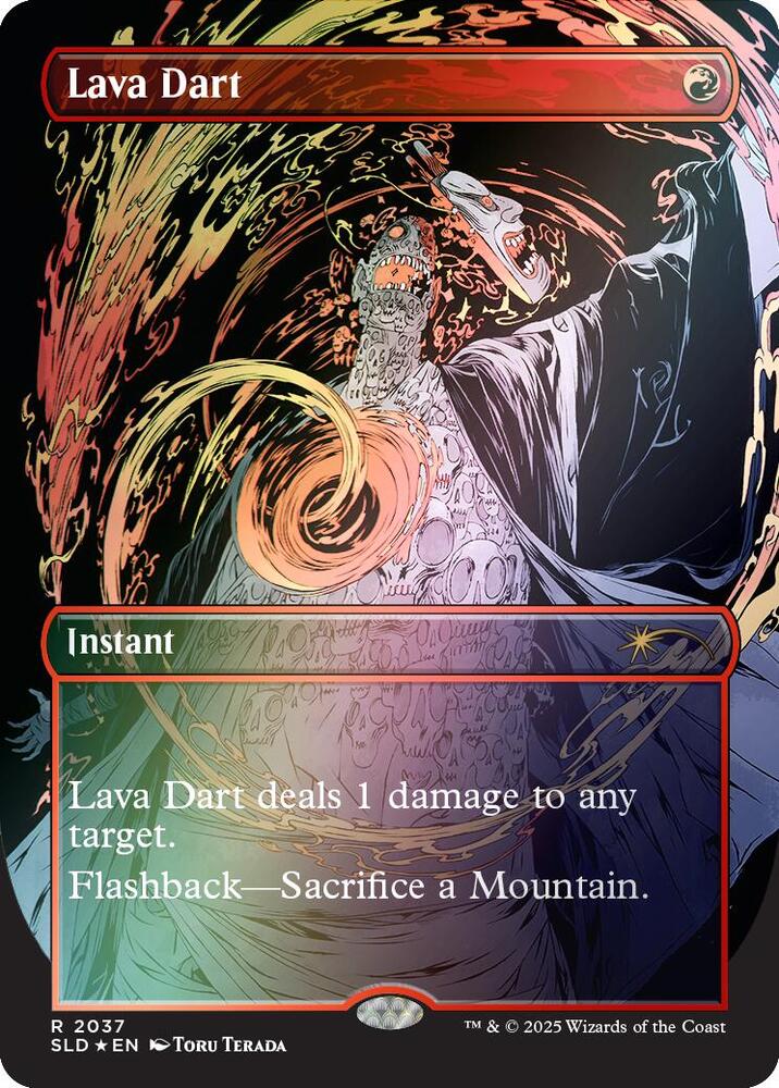 Lava Dart (Rainbow Foil)