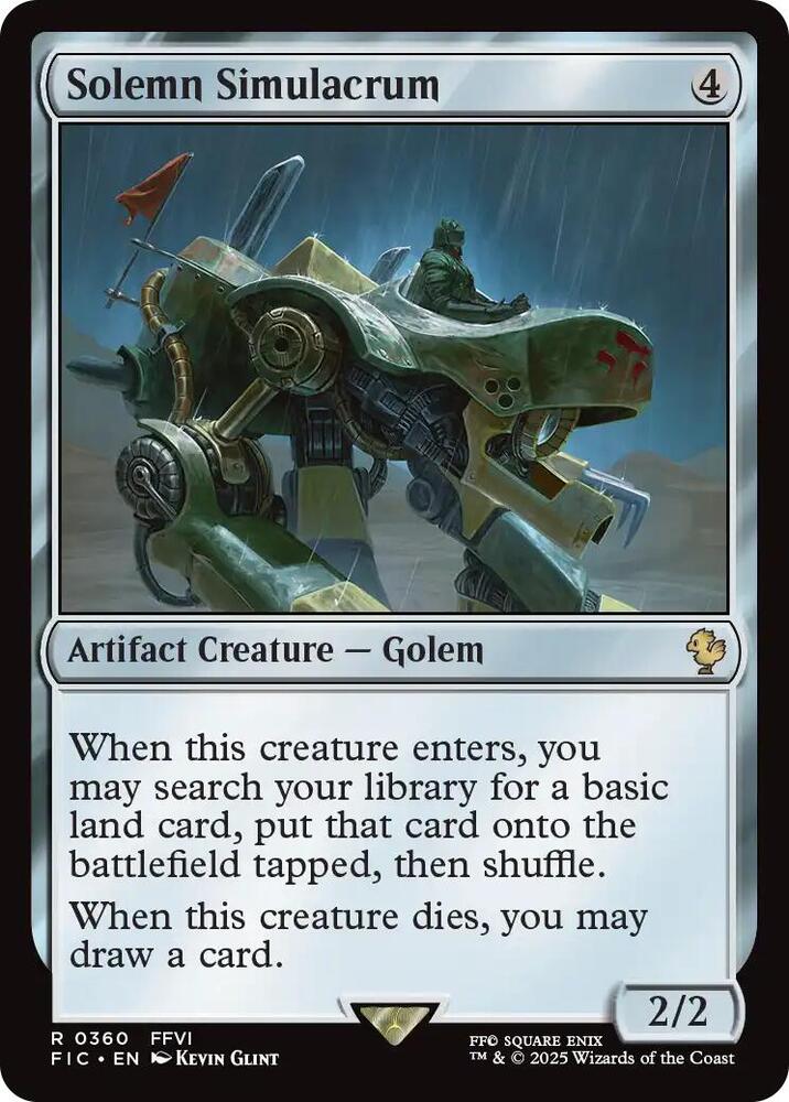 Solemn Simulacrum (Surge Foil)