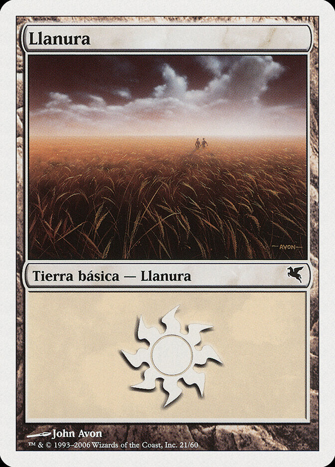 Plains (Spanish) - "Llanura" (G21)