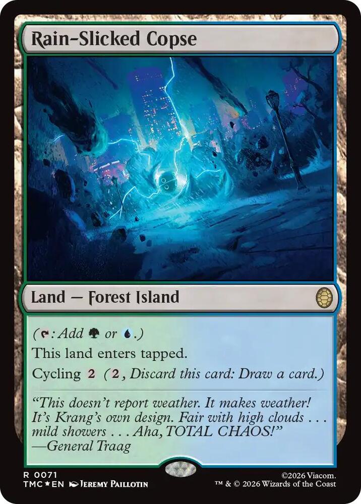 Rain-Slicked Copse (Surge Foil)