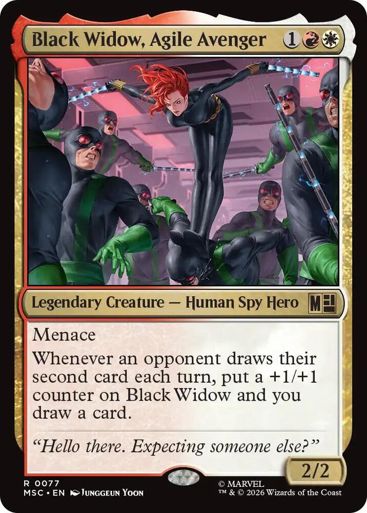 Black Widow, Agile Avenger