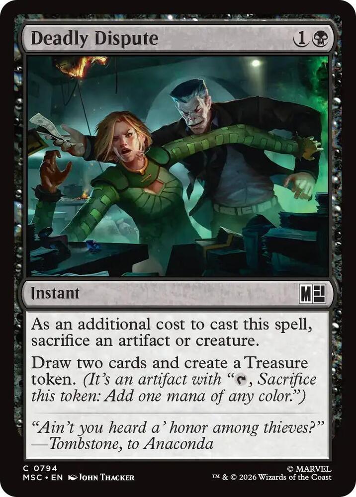 Deadly Dispute