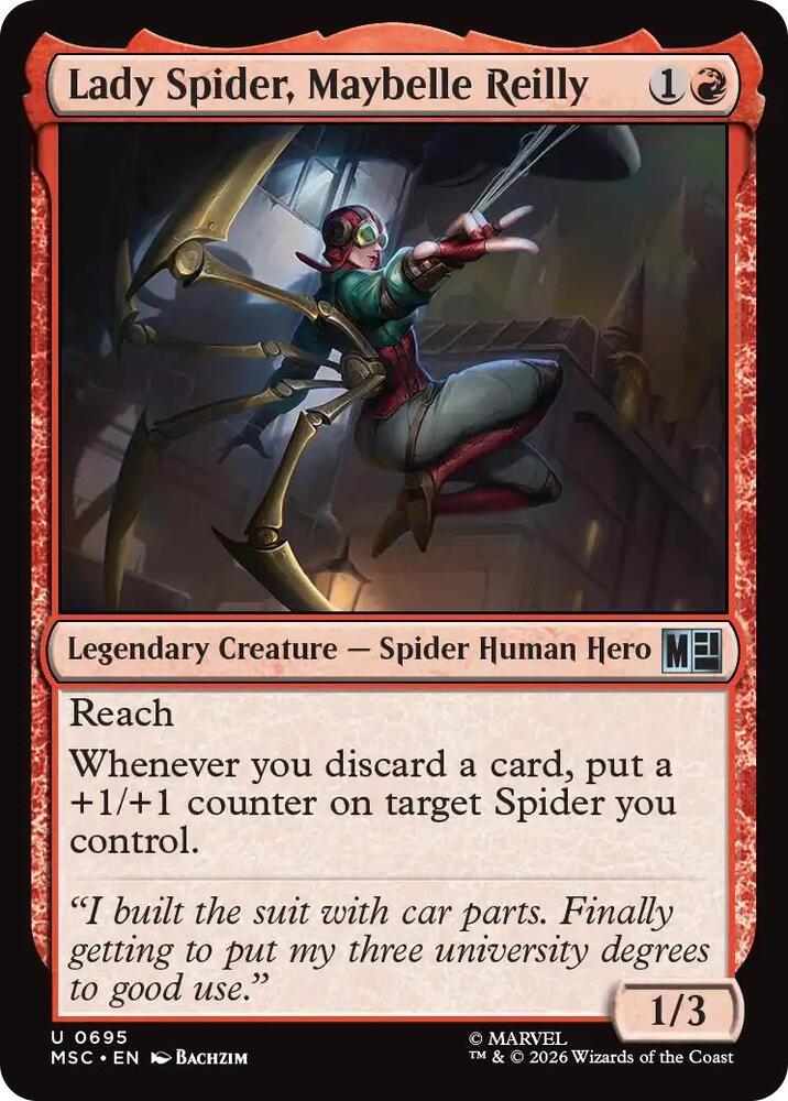 Lady Spider, Maybelle Reilly