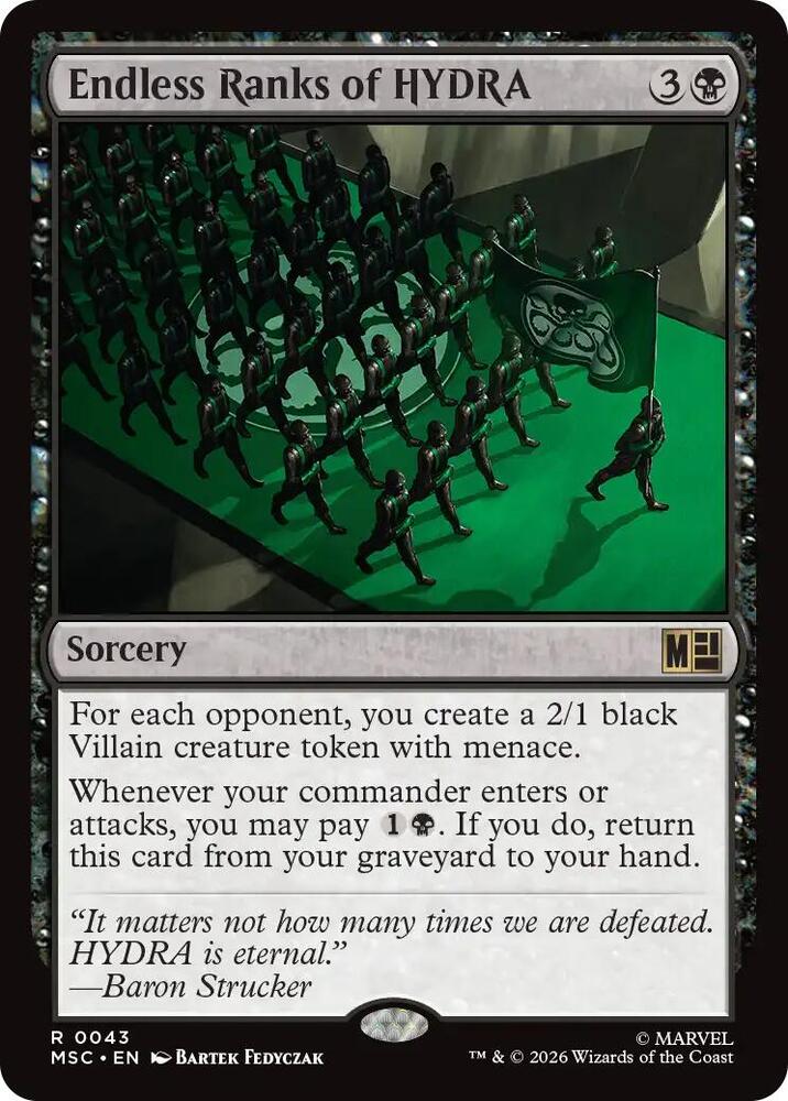 Endless Ranks of HYDRA (Surge Foil)