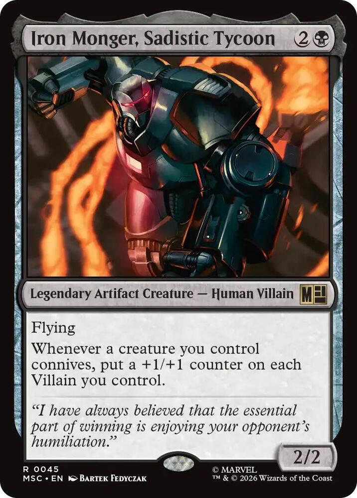 Iron Monger, Sadistic Tycoon (Surge Foil)