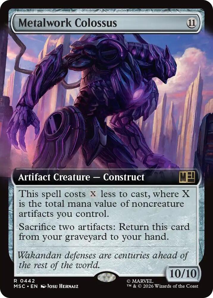 Metalwork Colossus (Extended Art)