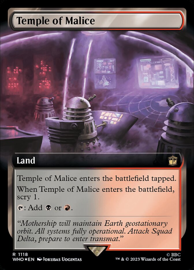 Temple of Malice (Extended Art) (Surge Foil)